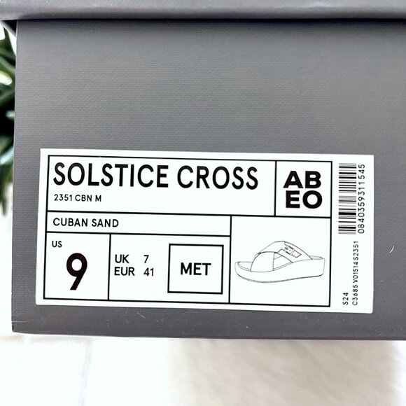 ABEO Solstice Cross Slide in Cuban Sand – Metatarsal - Picture 11 of 11